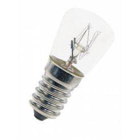 Ampoule 235V 25W E14 poirettes ø22x48mm