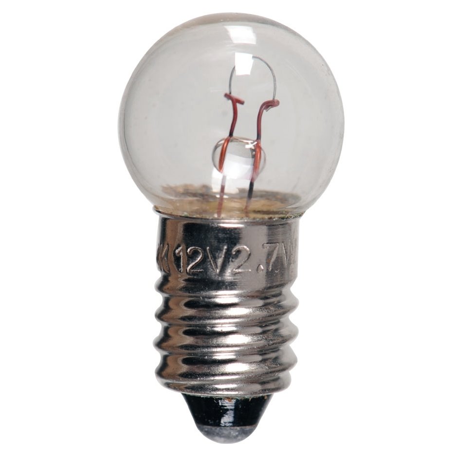 Ampoule E 10 - 6V - 6W - lot de 2 - Pour feu à retournement