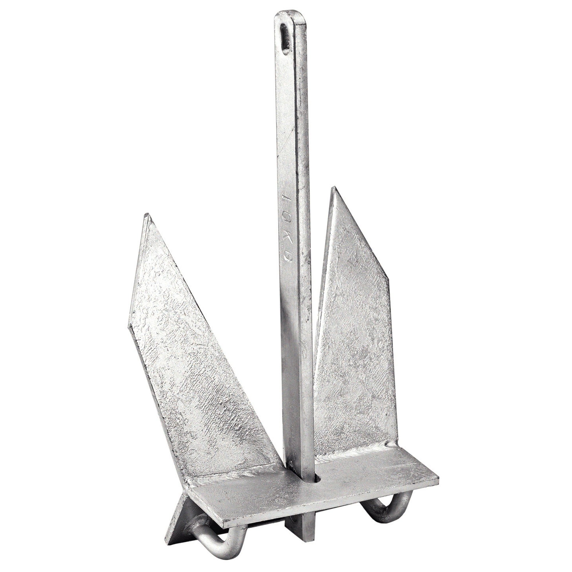 Ancre Plastimo plate en acier galvanisé