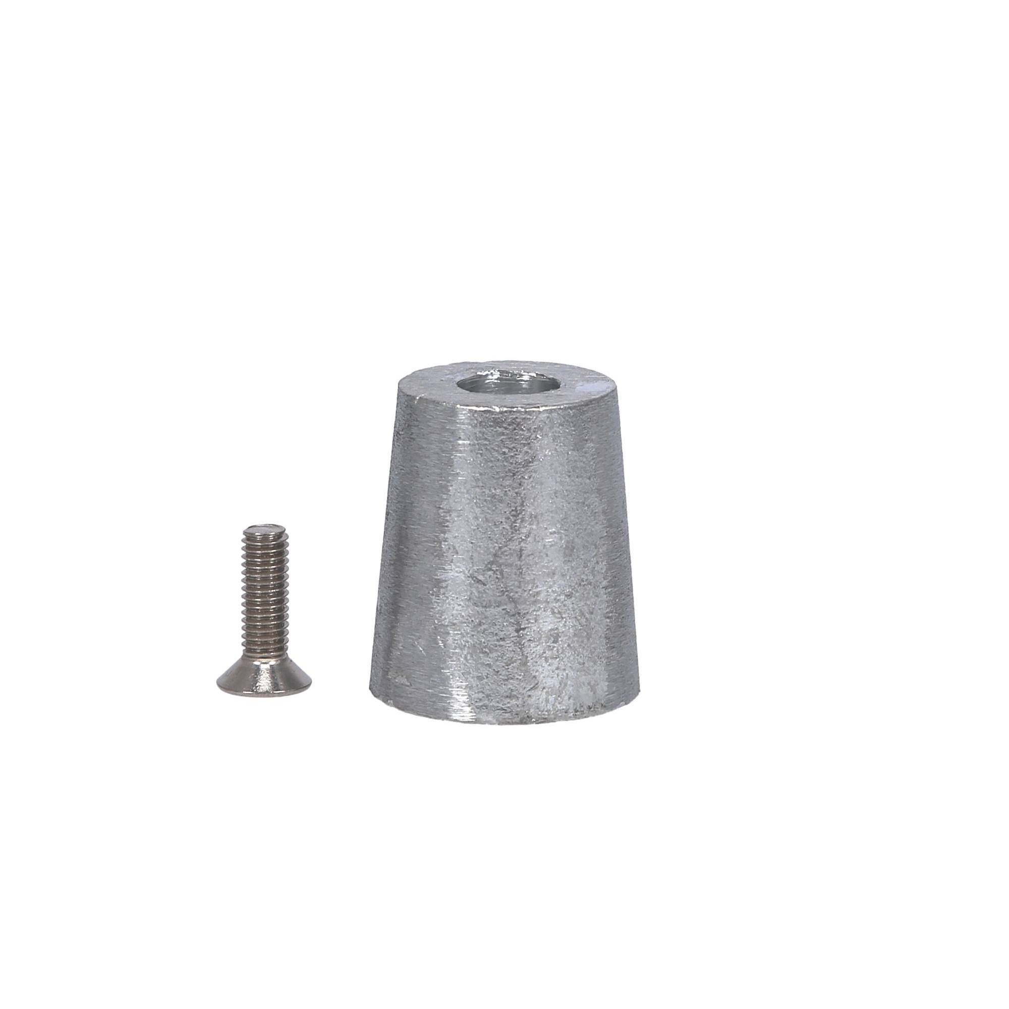 Anodes embout d’arbre conique à clavette