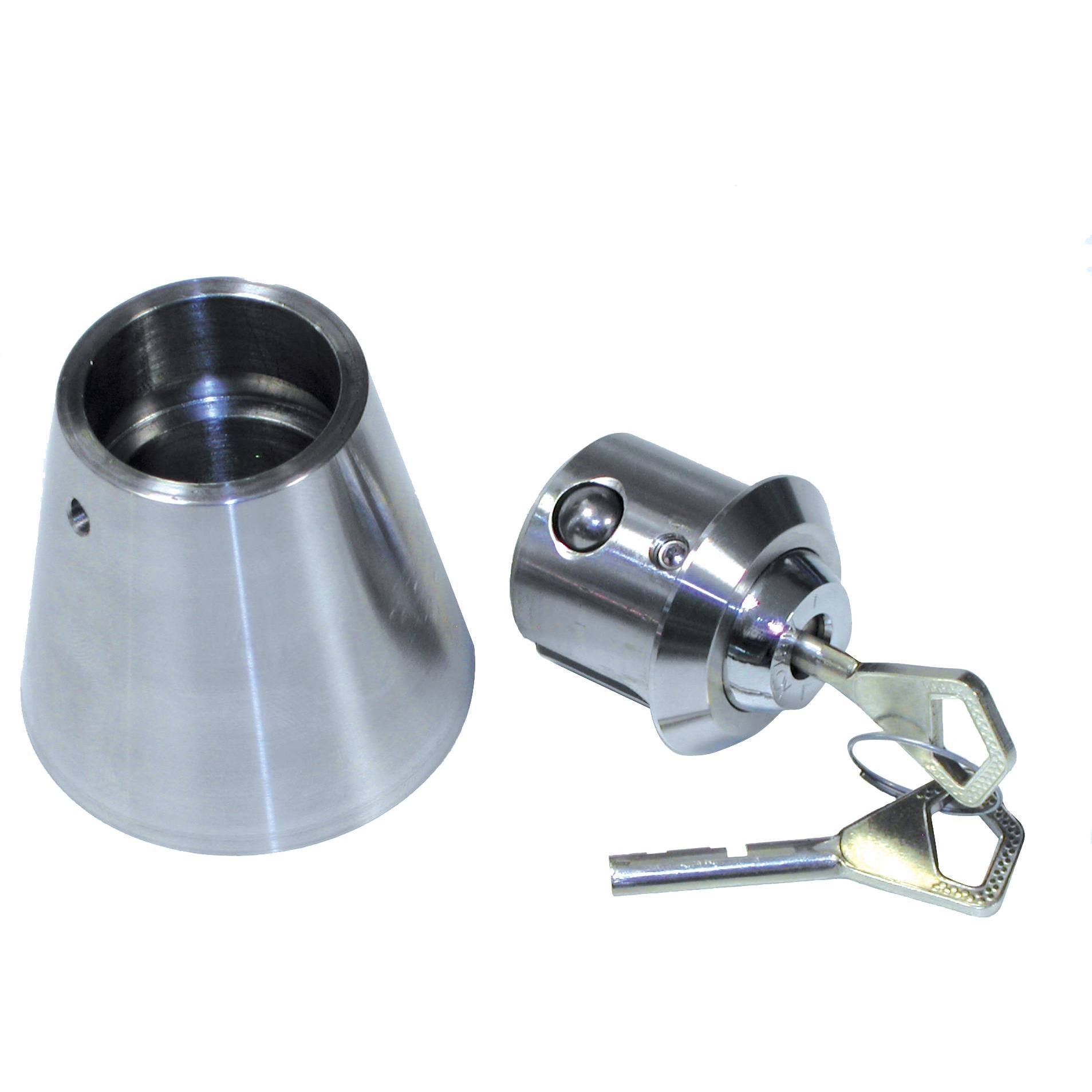 Antivols INOX coniques pour moteurs de 30 à 225 CV