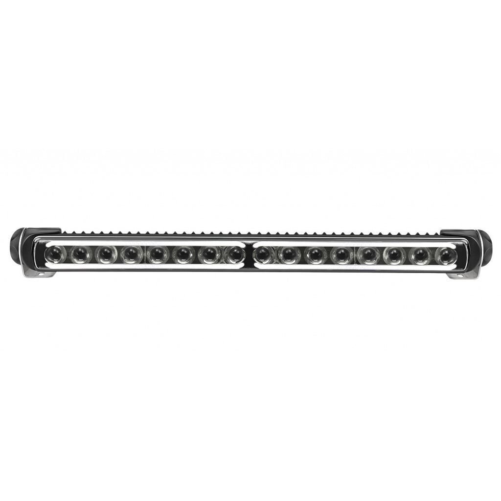 Barre lumineuse Sea Hawk-470 avec lumière de bord - boitier noir - bord blanc