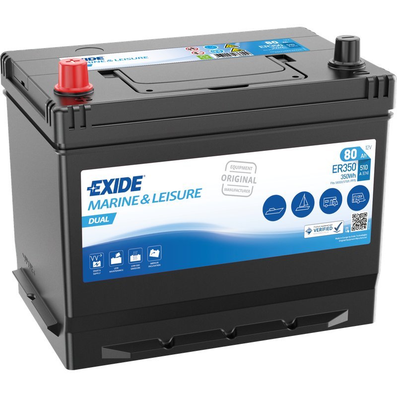 Batterie Exide Dual