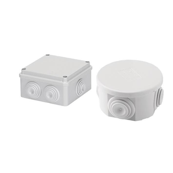 Boîte de connexion Plexo IP55 avec couvercle lisse