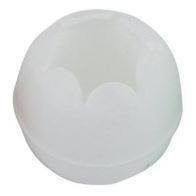 Boule de ferlette ø26mm blanche