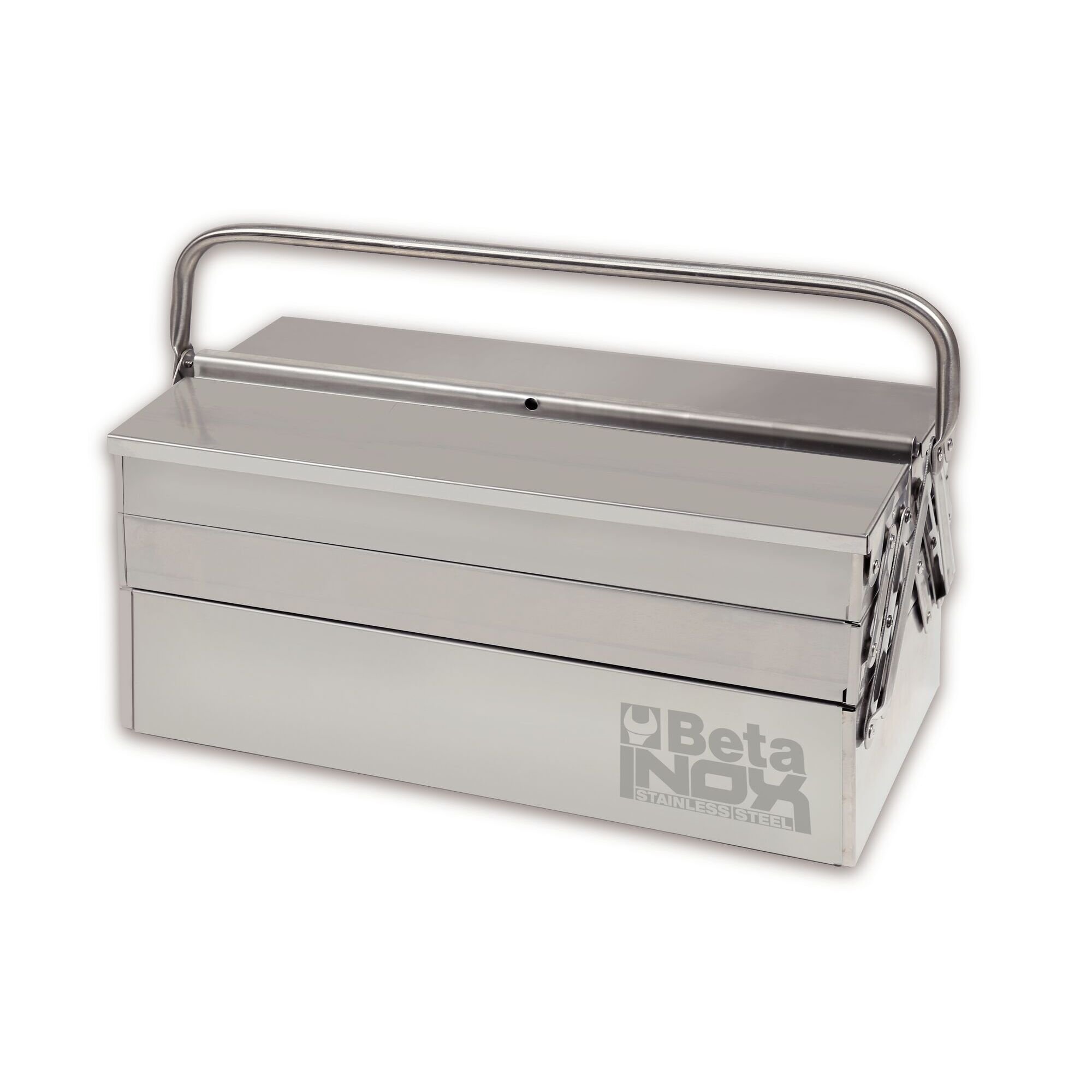 Caisse à outils 5 cases - inox