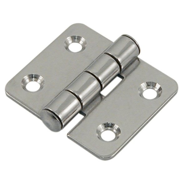 Charnière carrée inox