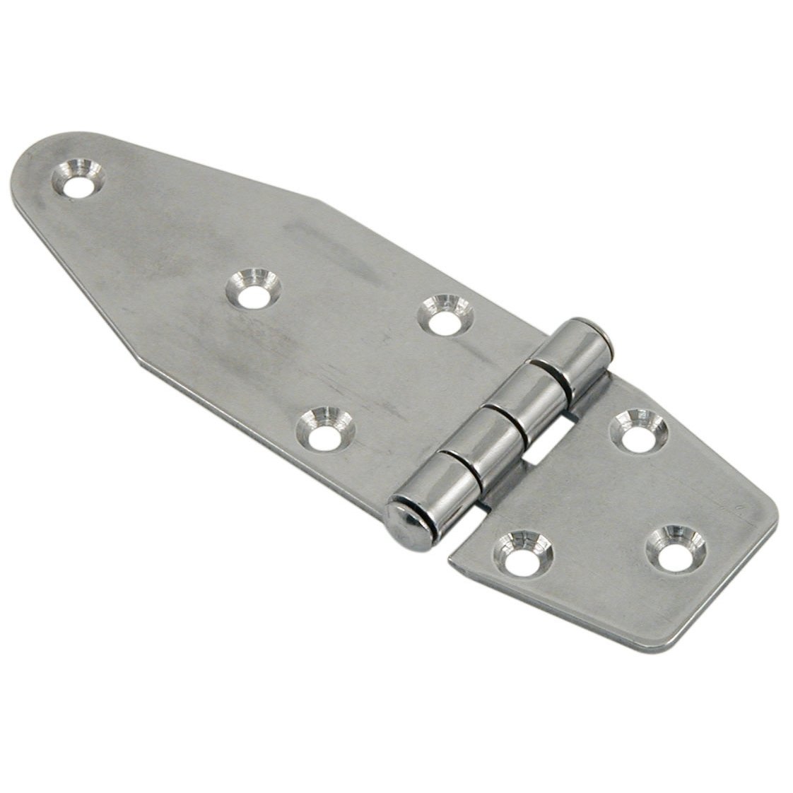 Charnière semi-ovale inox