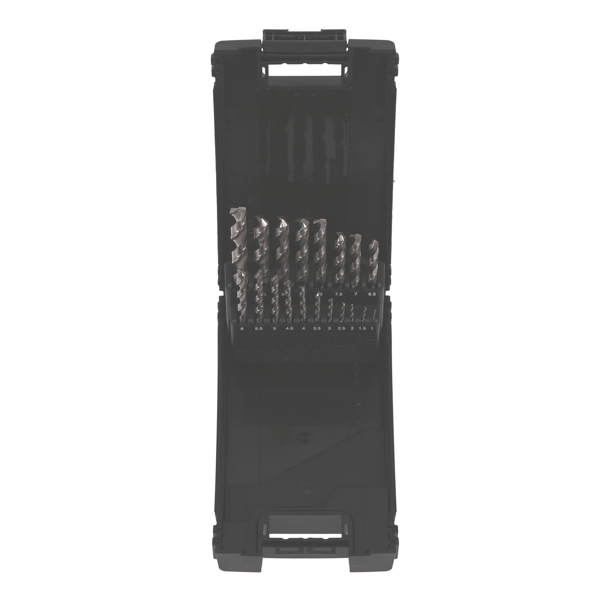 Coffret de 19 forets taillés meulés 805 pour inox