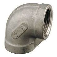 Coude 90° FF inox