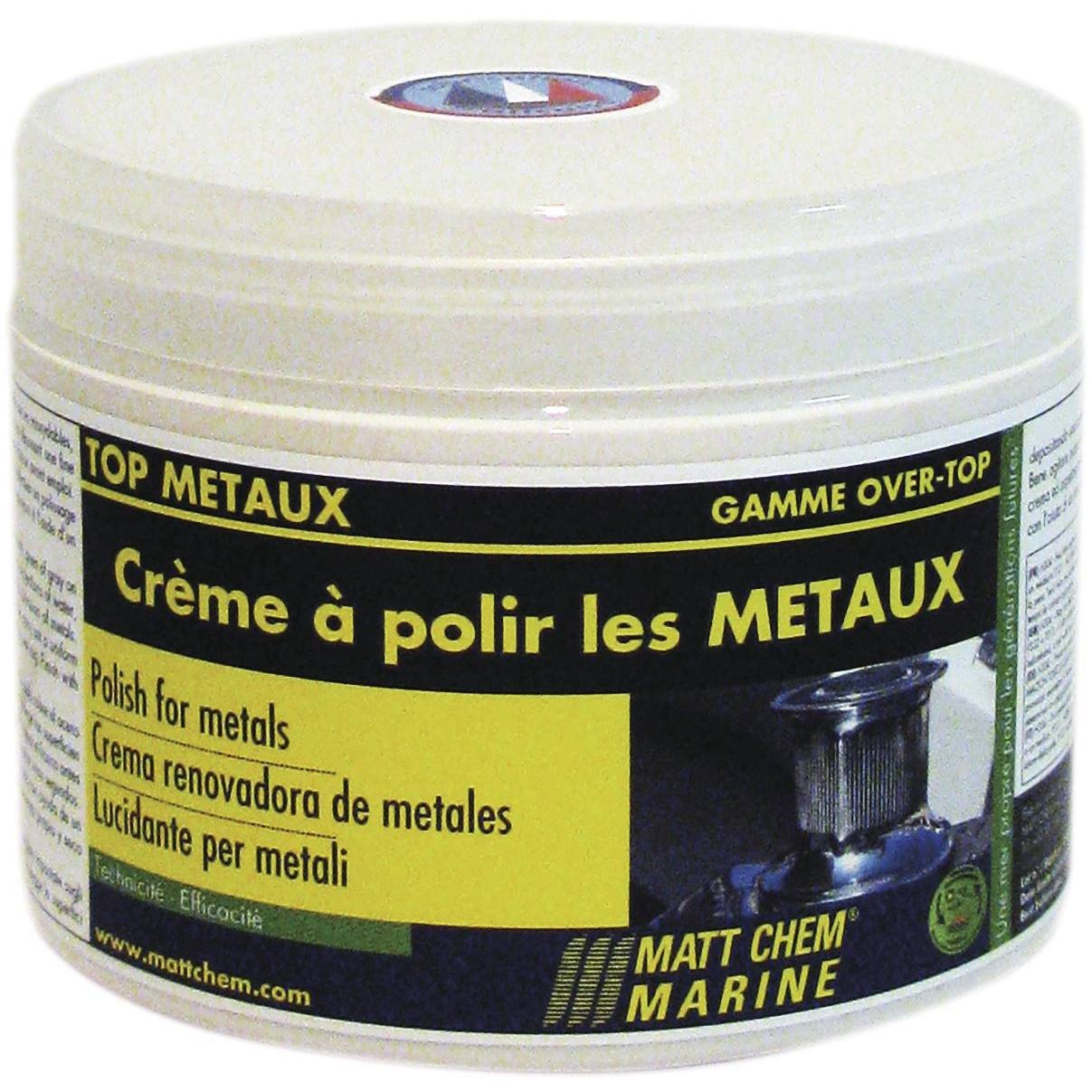 Crème à polir les métaux "TOP METAUX"