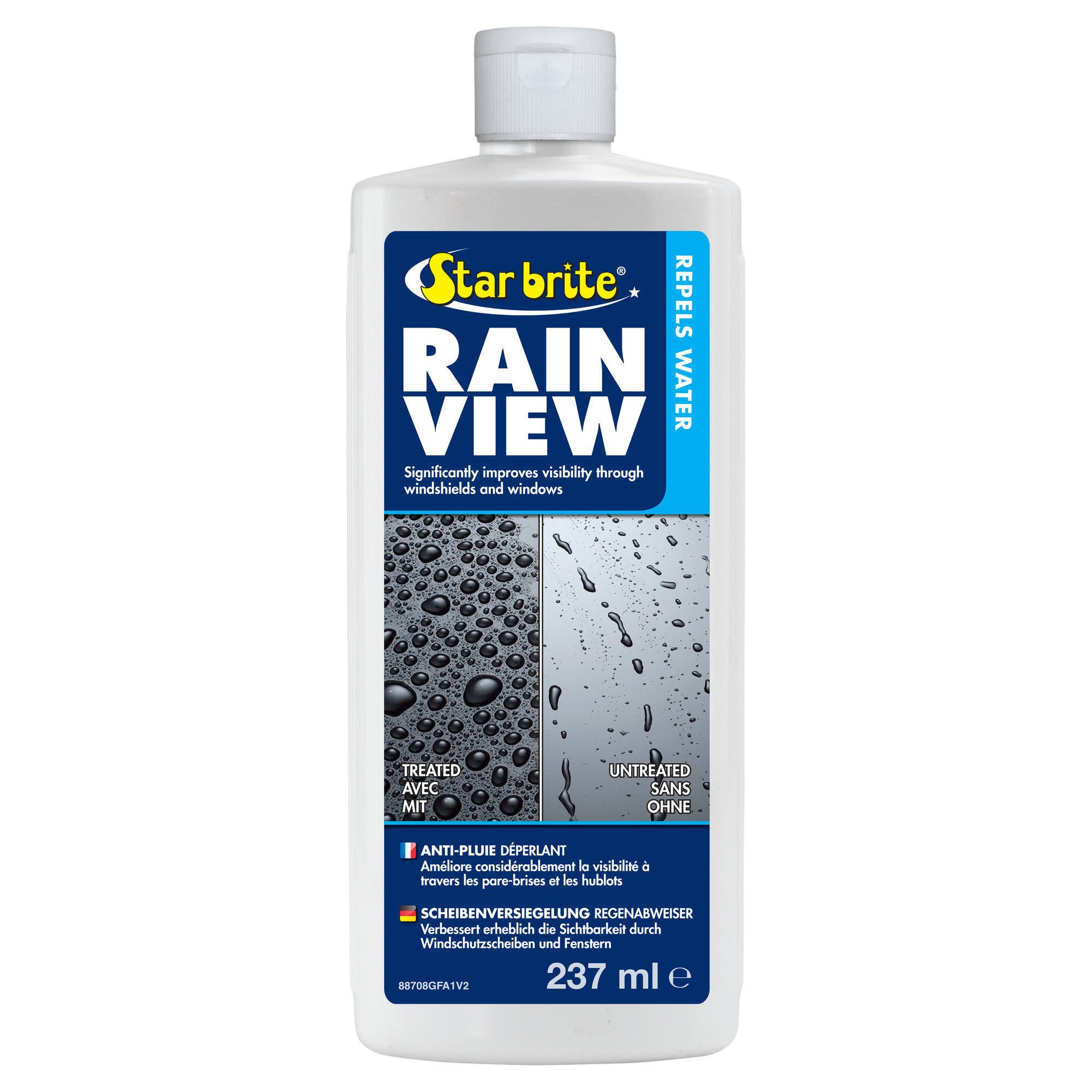 Déperlant hydrophobe pour hublots Rain View