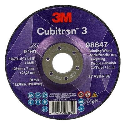Disque à ébarber/meuler 3M™ Cubitron 3™