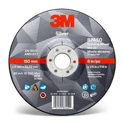 Disques à ébarber/meuler 3M™ Silver