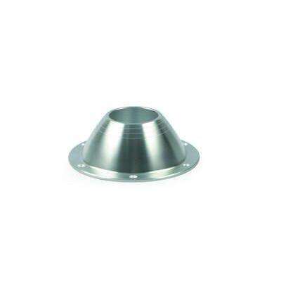 Embase à fixer haute - aluminium