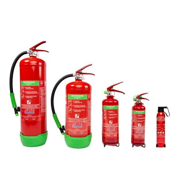 Extincteur portable pour batteries lithium