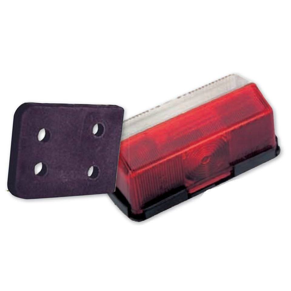 Feu latéral bicolore (rouge/blanc)