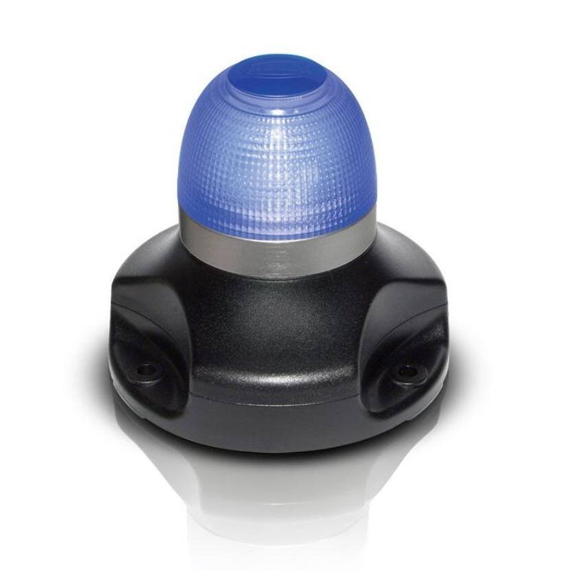 Feu led Multiflash bleu 360°