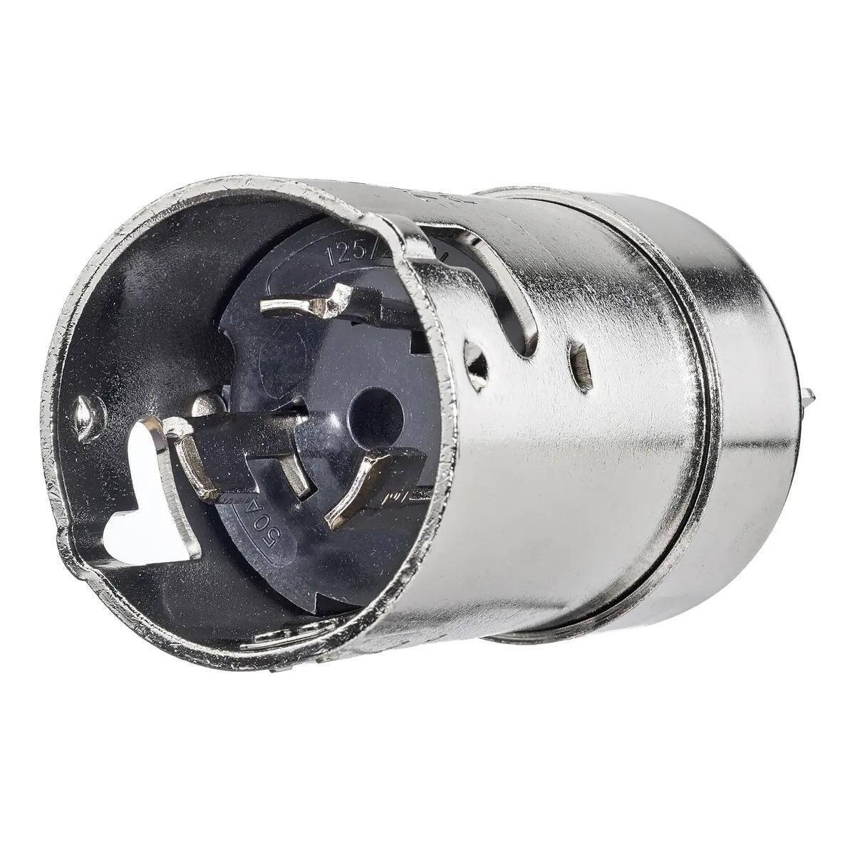 Fiche mâle renforcée 125V/230V - 50A