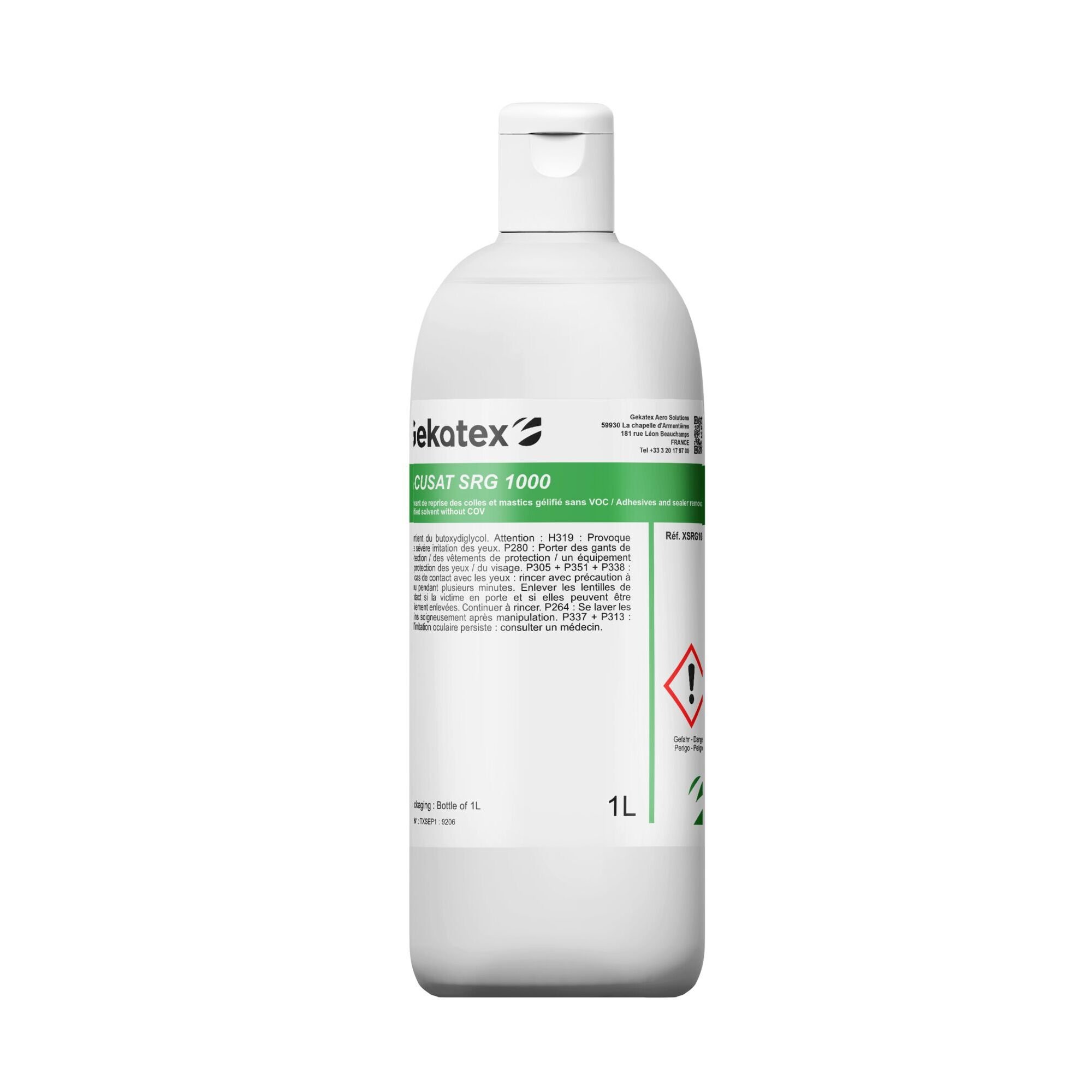 Gel pour élimination des traces d'adhésifs