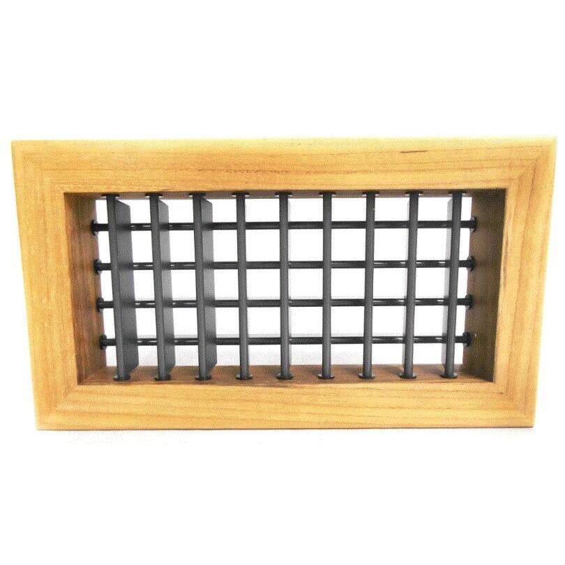 Grilles de soufflage - teck