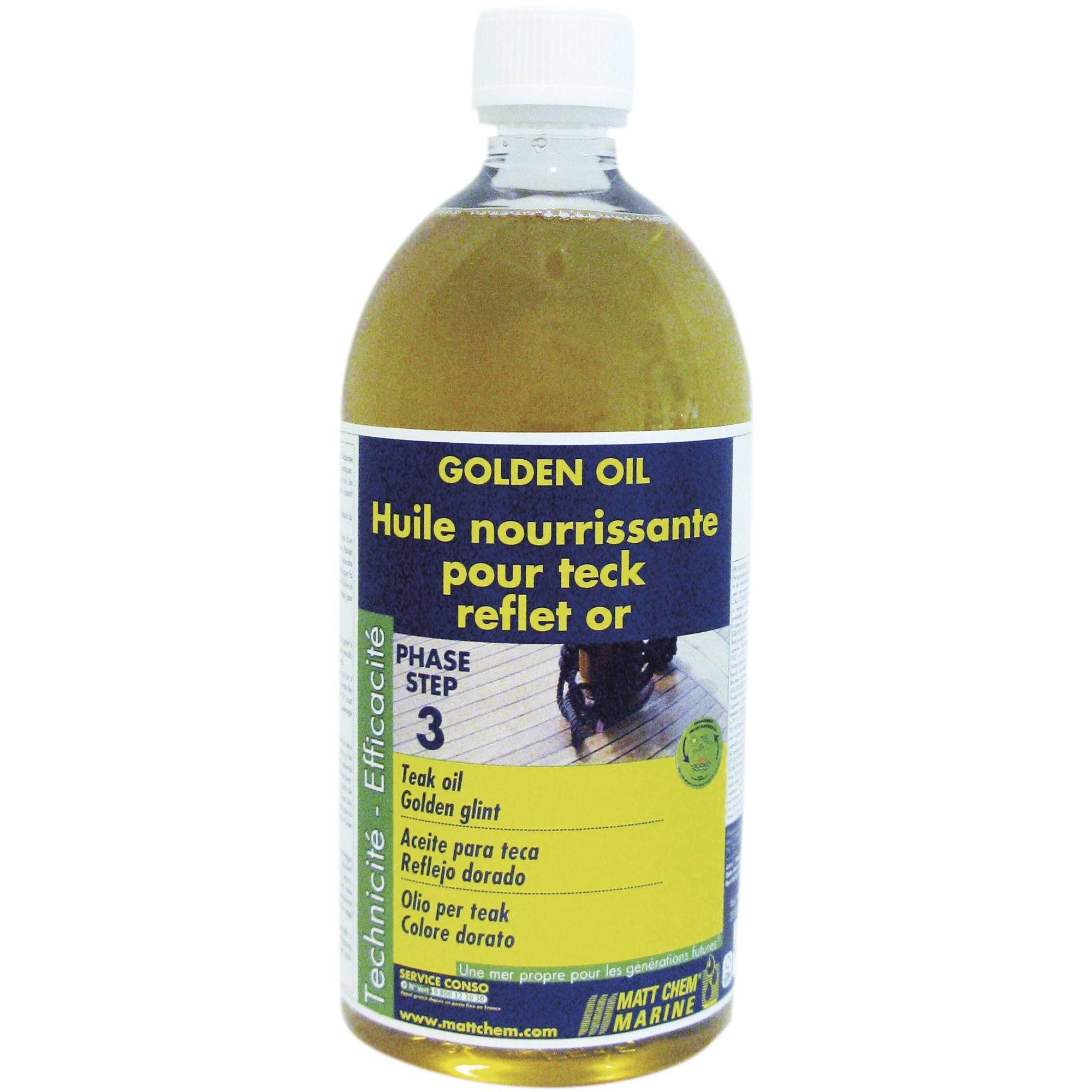 Huile de Teck "GOLDEN OIL"