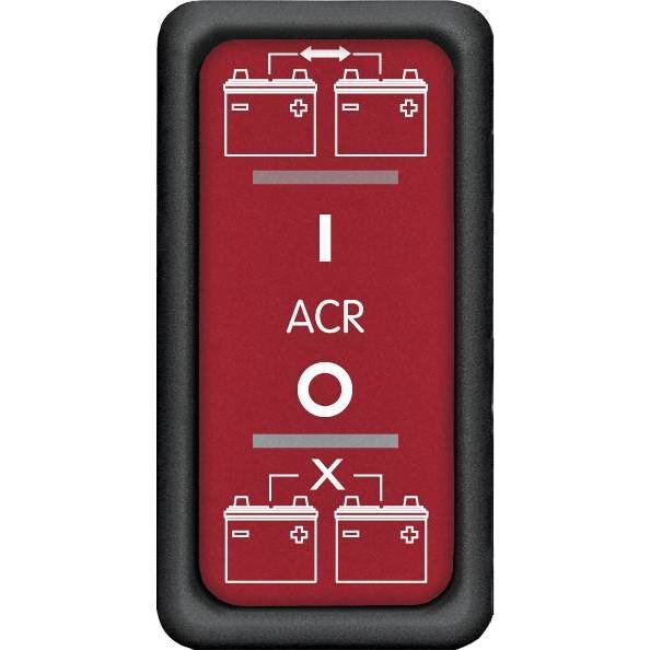 Interrupteur pour relais de charge Contura SPDT ON-OFF-ON