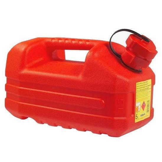 Jerrican hydrocarbure rouge