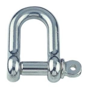 Manille droite inox