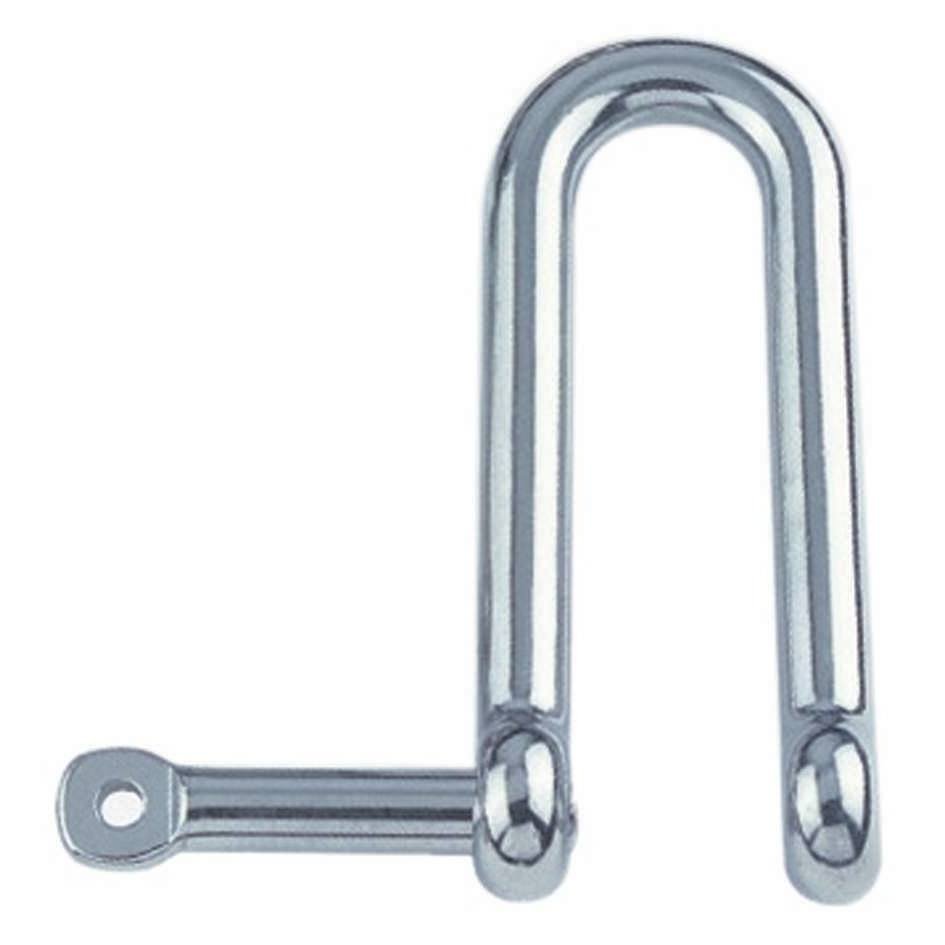 Manille droite longue axe imperdable