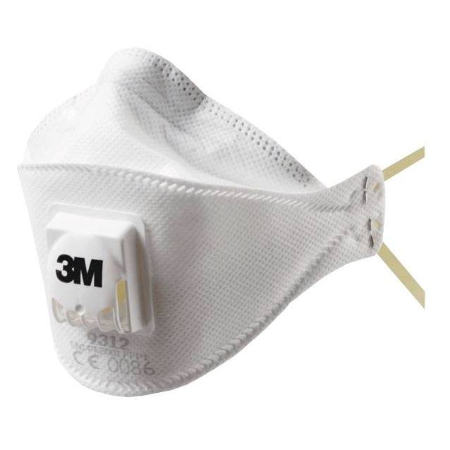 Masque 3M™ 9312 - anti-poussières - avec soupape et soufflets