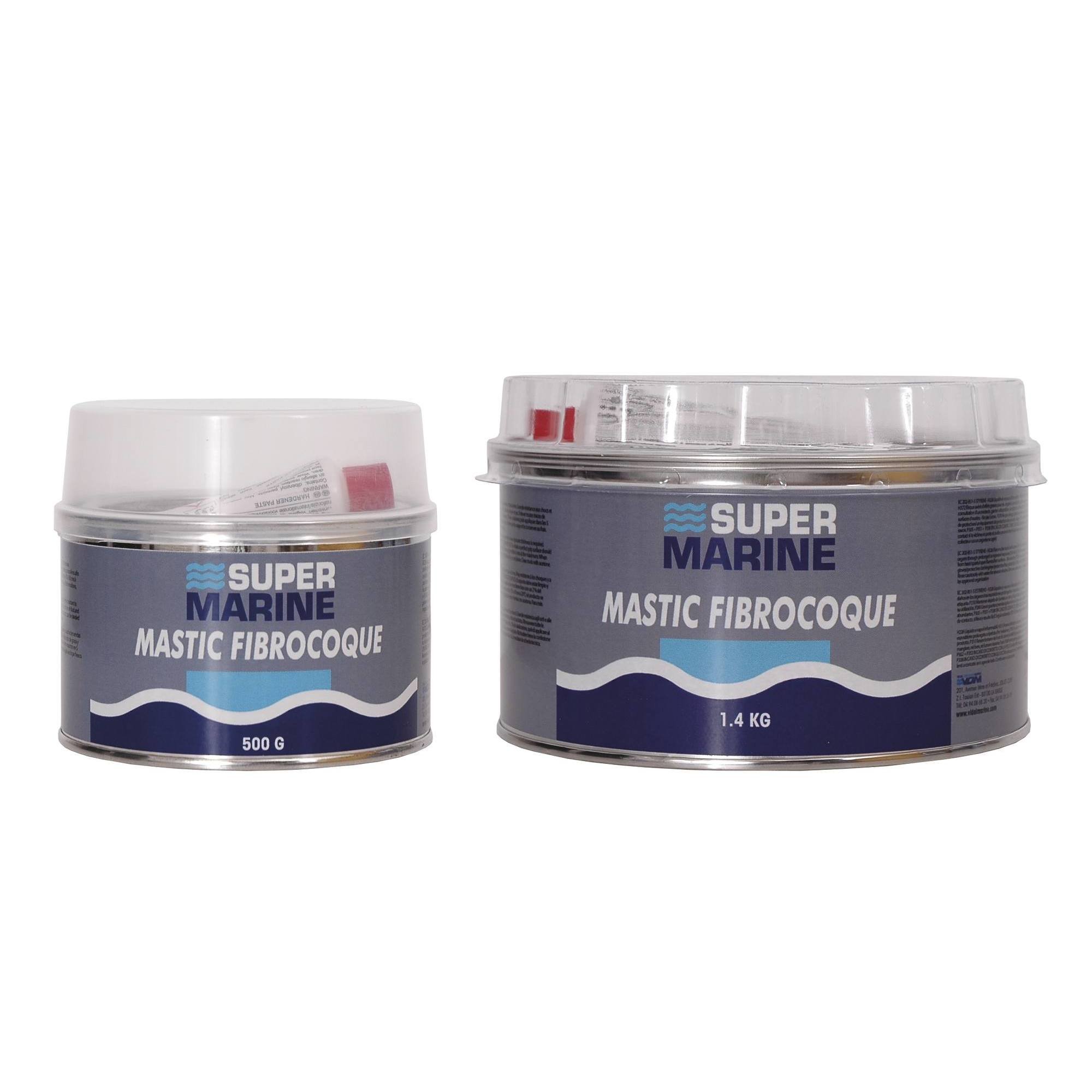 Mastic fibre armé