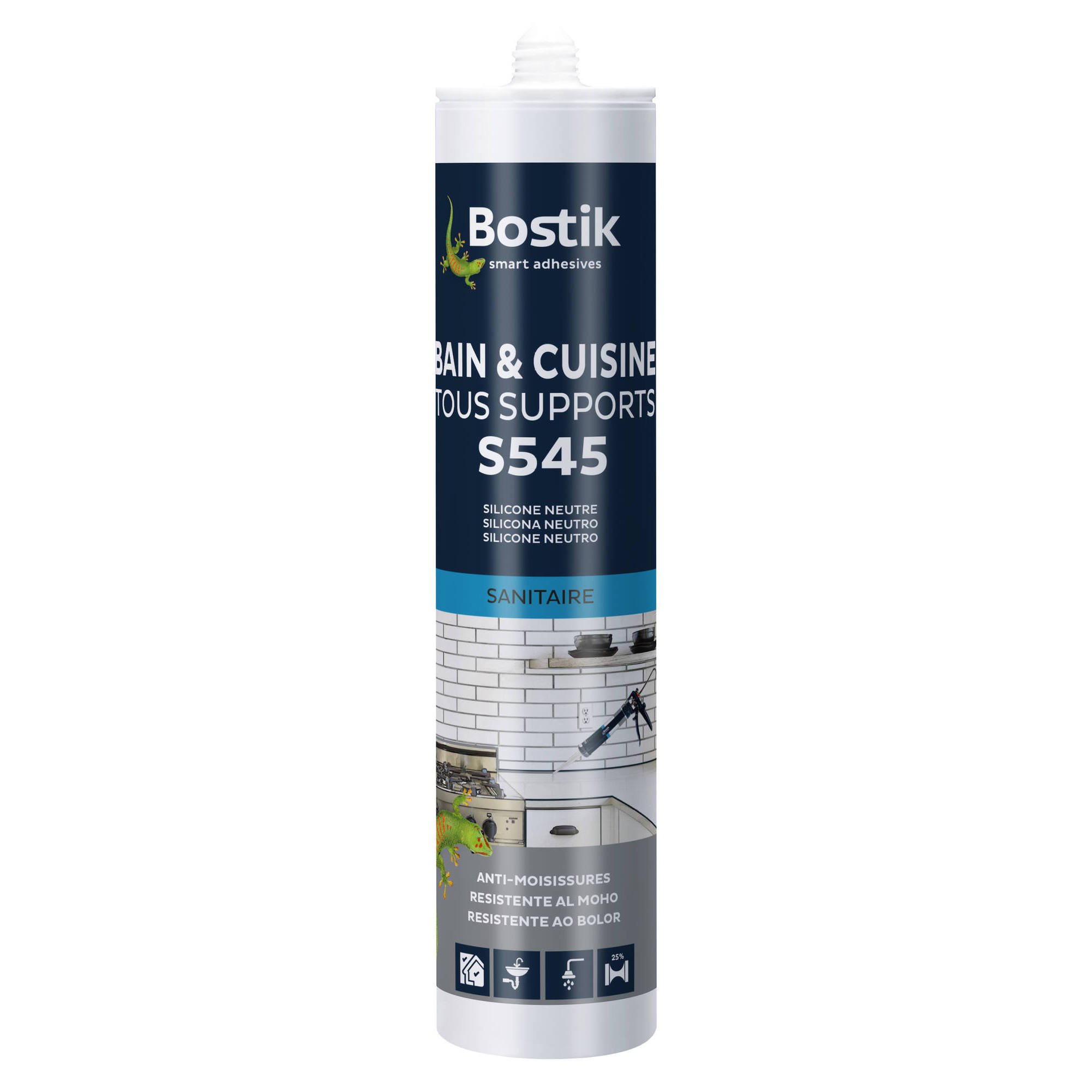 Mastic silicone BOSTIK