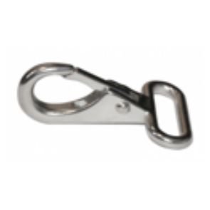 Mousqueton à sangle inox