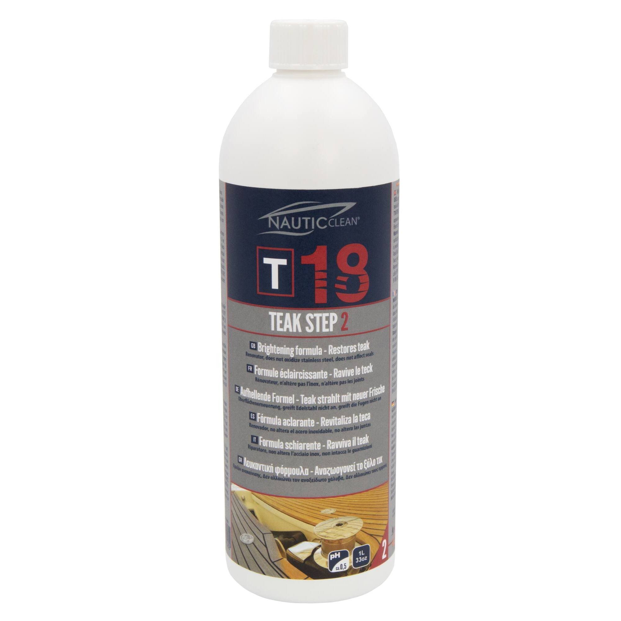 N°18 nettoyant teck step 2