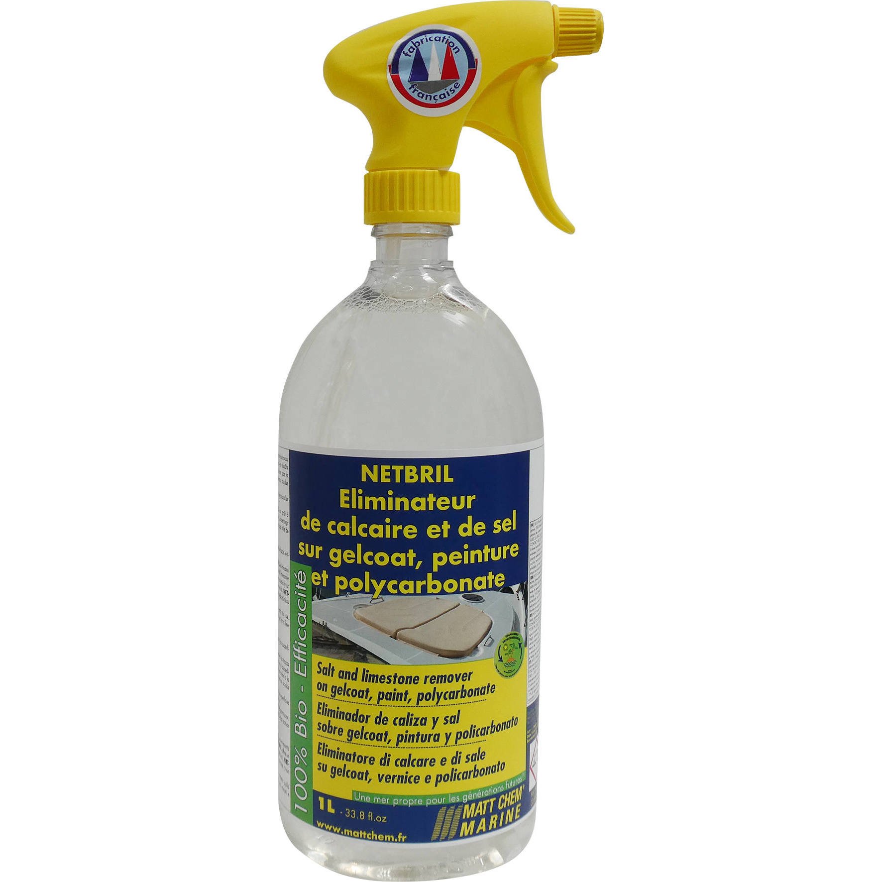 Nettoyant calcaire et sel NETBRIL