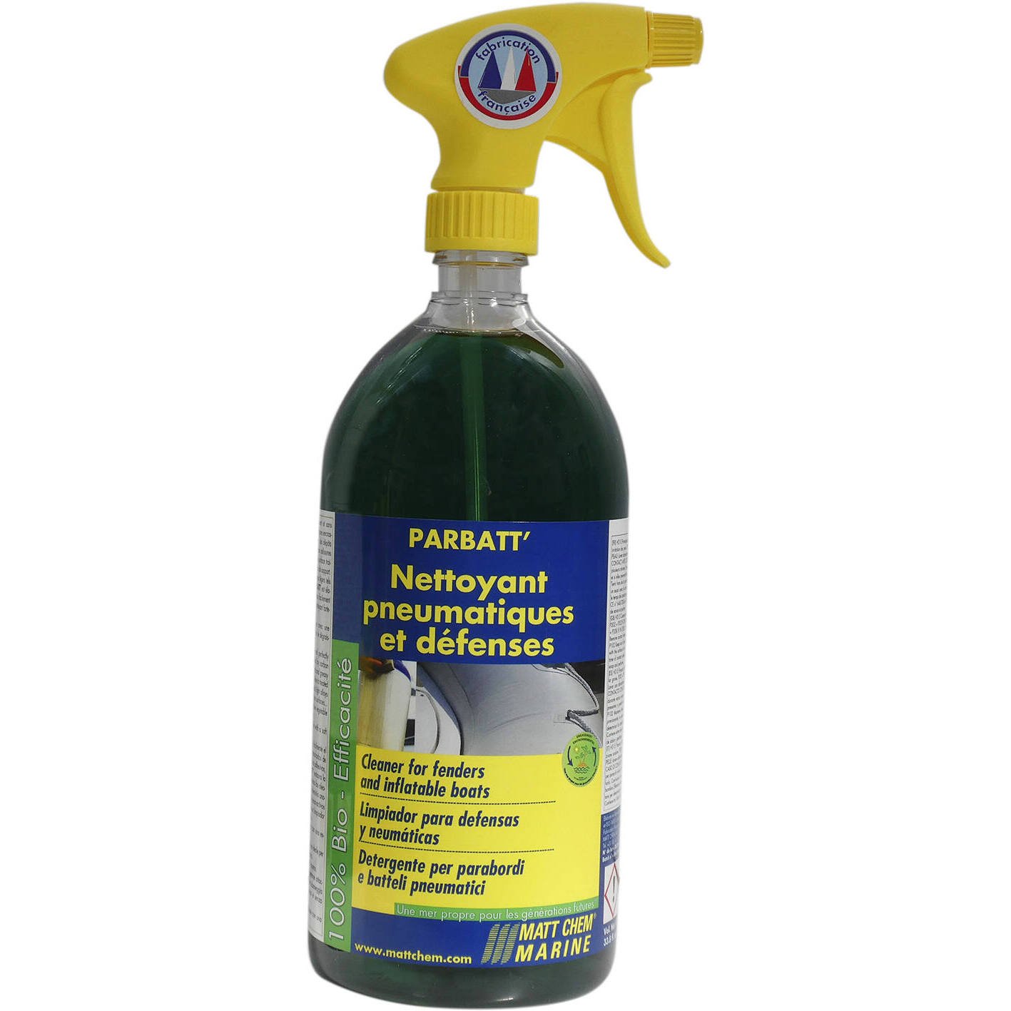 Nettoyant pare battage et pneumatique "PARBATT"