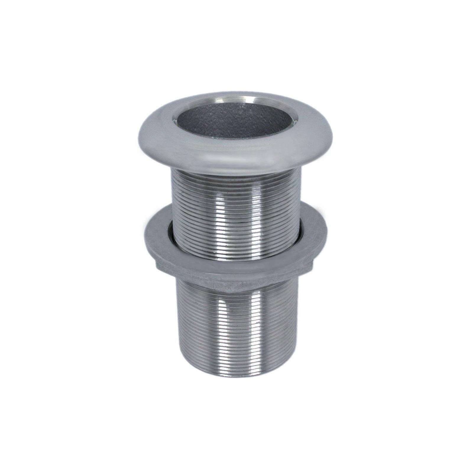 Passe-coque inox fileté - gamme éco