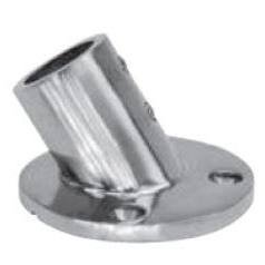 Platine de balcon ronde 60°