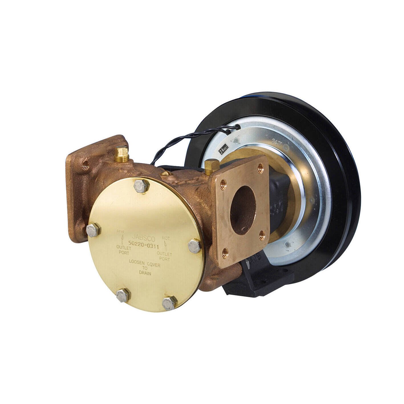 Bronze electromagnetic bilge pump 50220