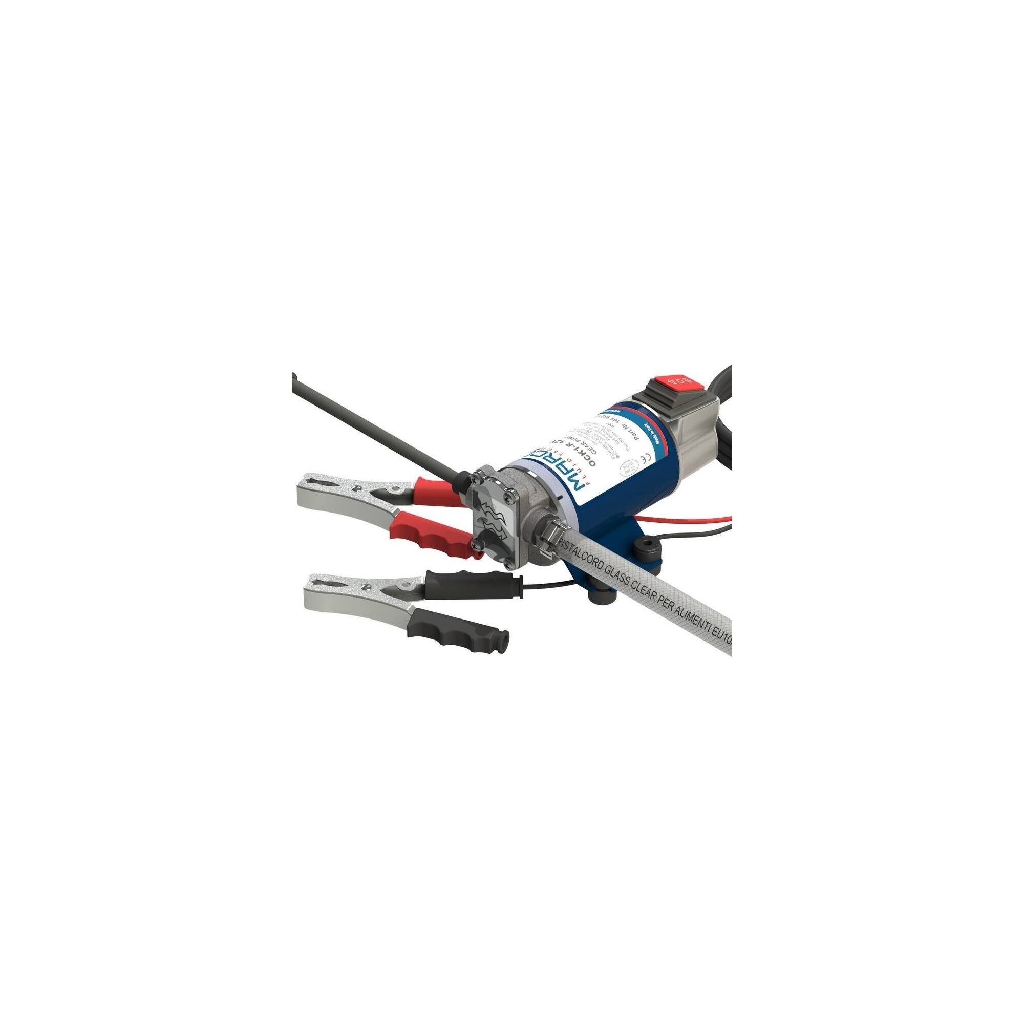 Pompe de transfert huile OCK1-R - réversible + interupteur ON/OFF - 12V