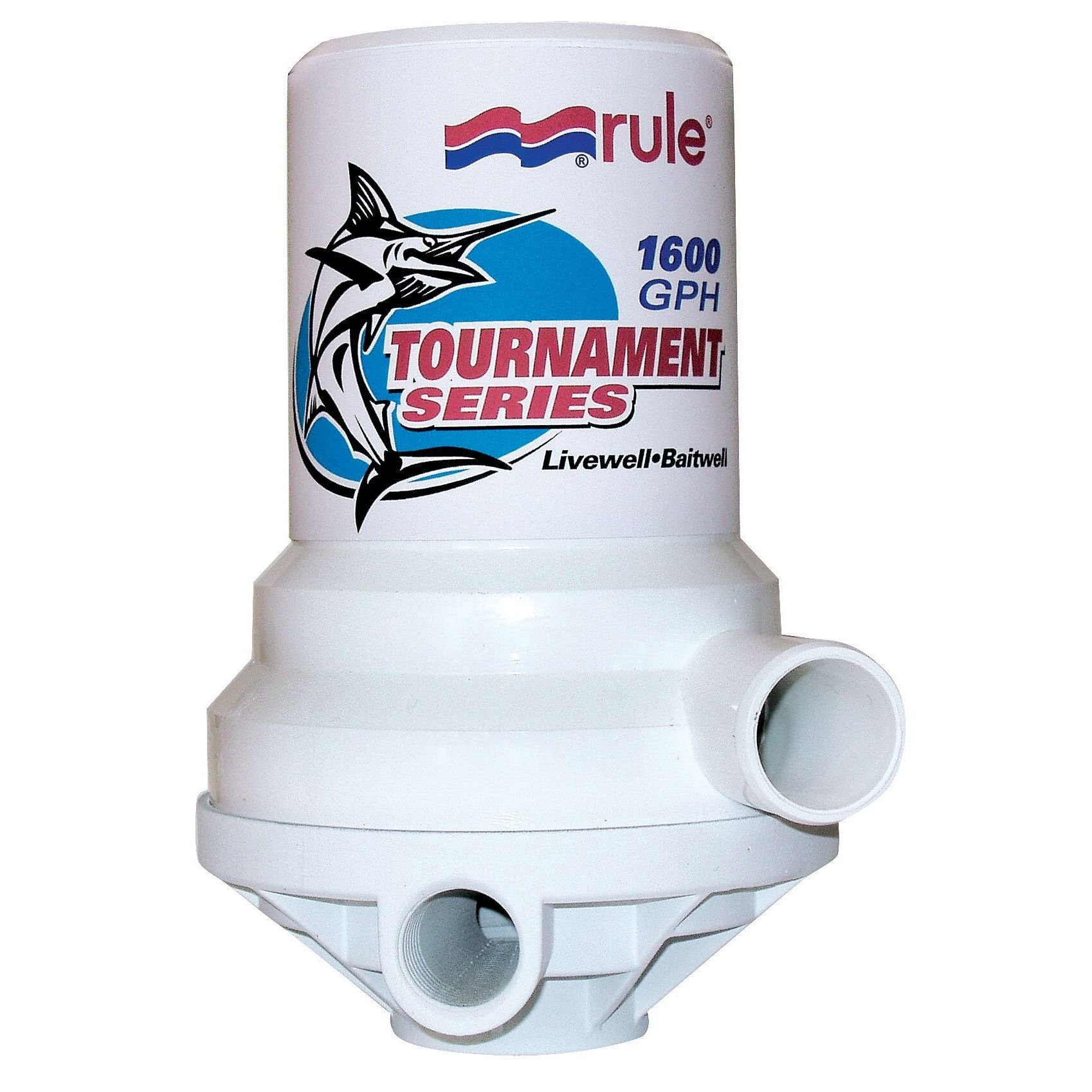 Pompe de vivier Tournament series Dual Port 1600 Gph