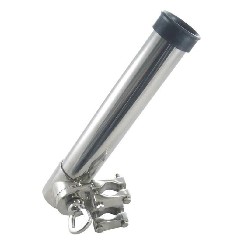 Porte canne orientable pour tube inox