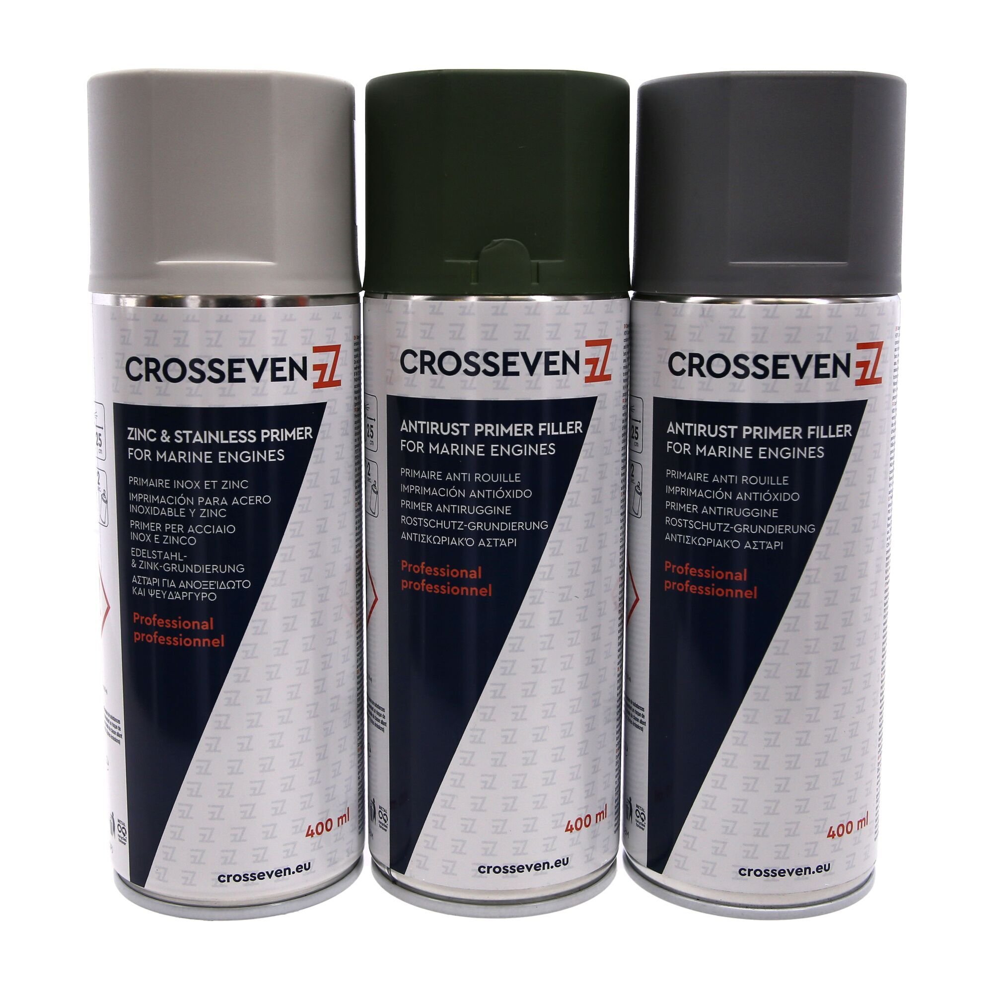 Primaires et protections peinture moteur en aérosols