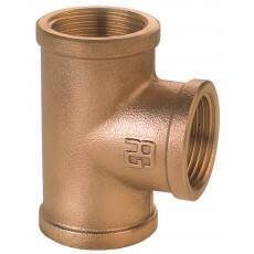 Raccord en Té - FFF - bronze
