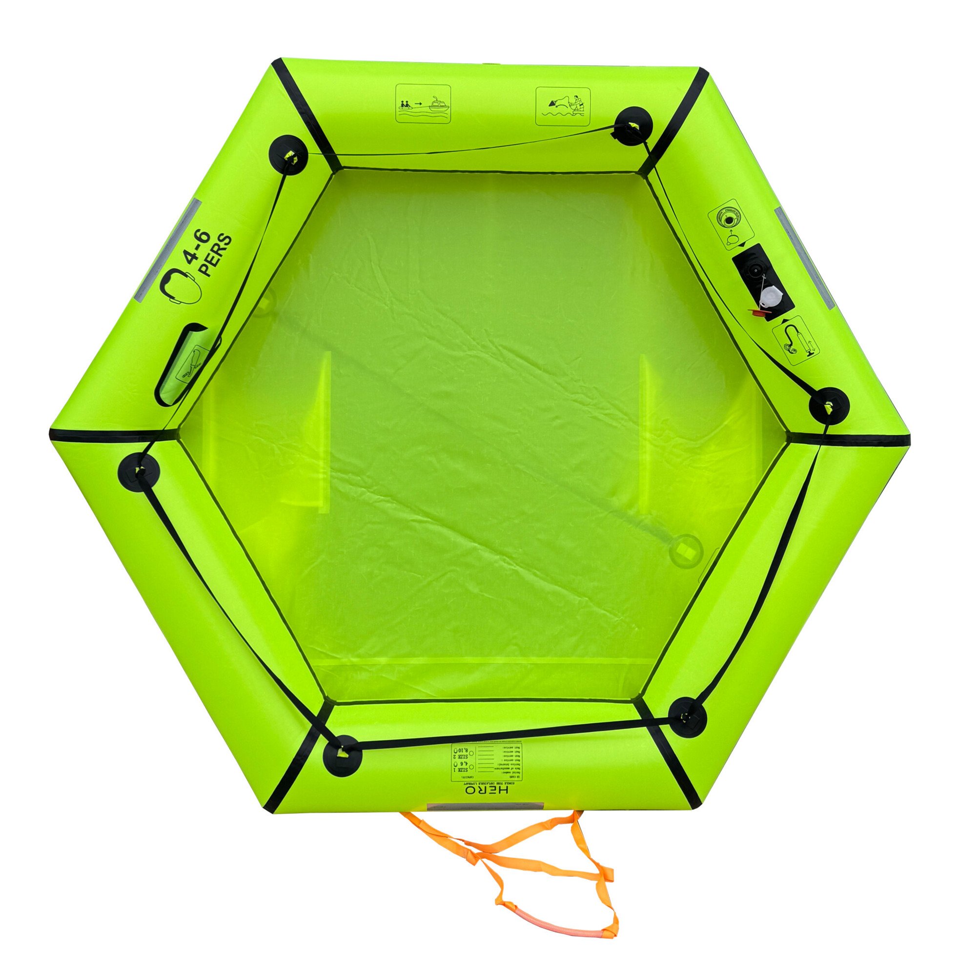 Radeau Single Tube taille 1 (4-6 personnes)