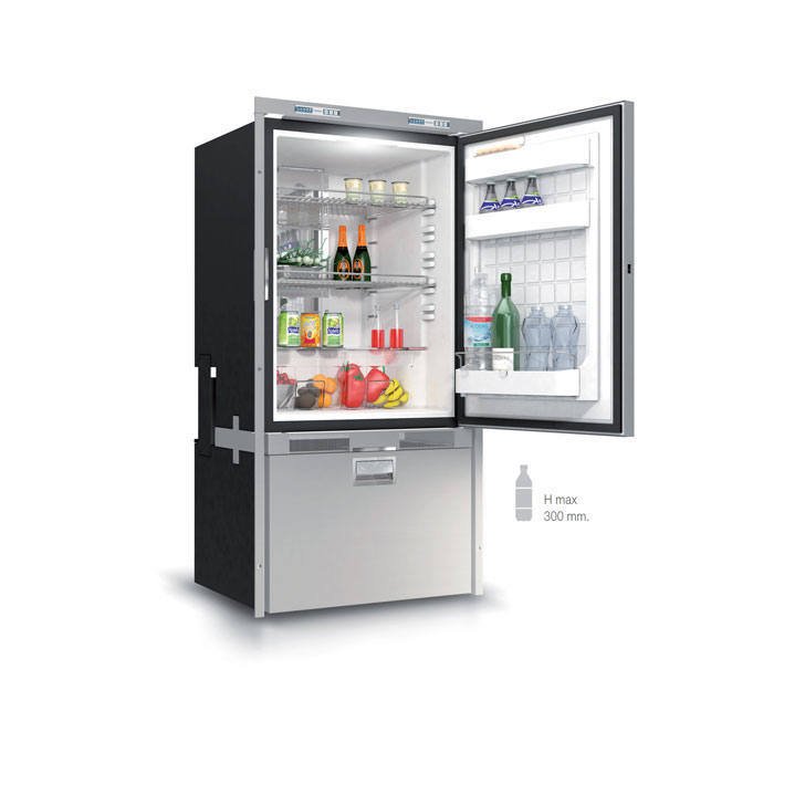 Réfrigérateurs/congélateurs combiné porte et tiroirs DW250 OCX2