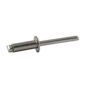 Rivet aveugle ouvert cupro-nickel  tête plate