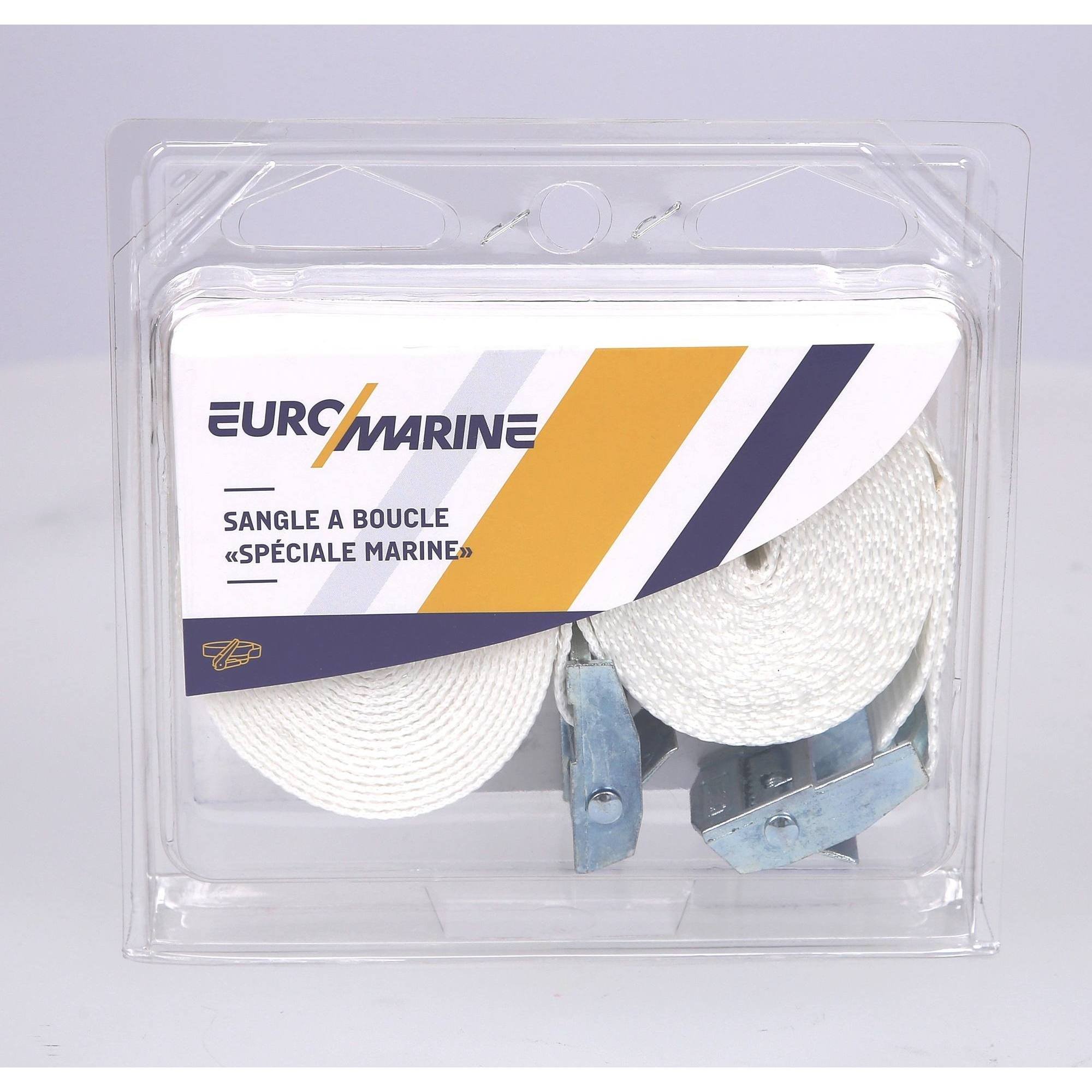 Sangle à boucle 25mm - 400 kg - 2,5m (les 2)