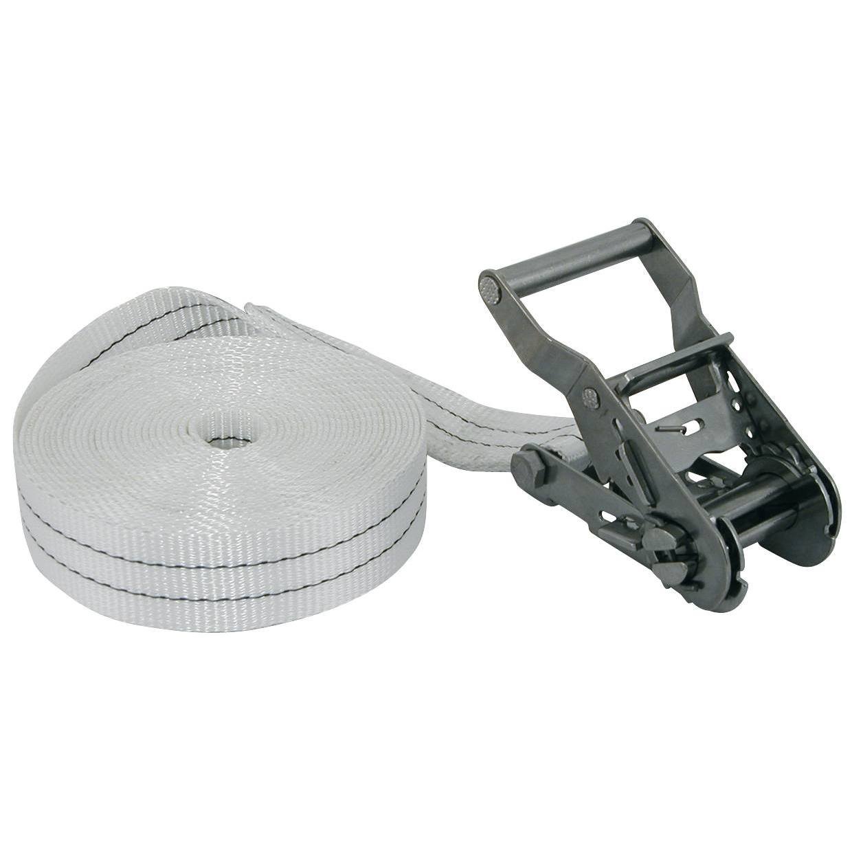 Sangle à cliquet inox 35mm - 1200 kg - 10m